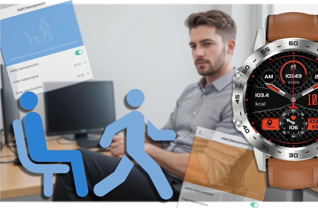 Montre Connectée Gravity Sandsashhampton Brown Idéale pour le Bureau - 10