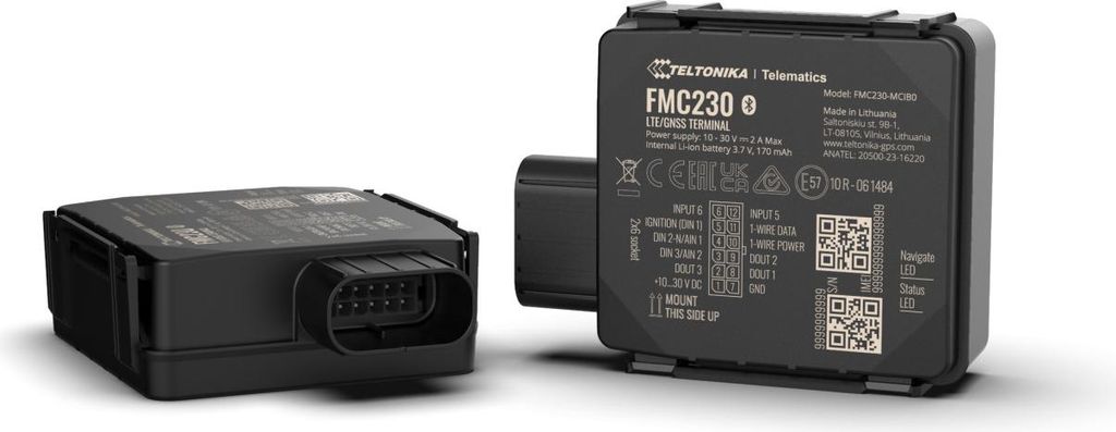 Teltonika FMC230 Traceur GPS universel étanche LTE CAT 1 Image du produit 