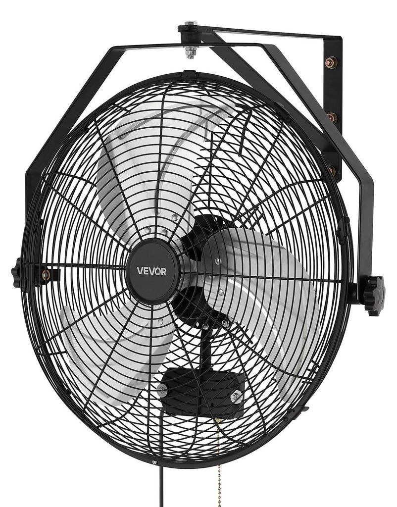 VEVOR 80 W – przemysłowy wentylator ścienny 56,5 cm, 6,4 Zdjęcie produktu 