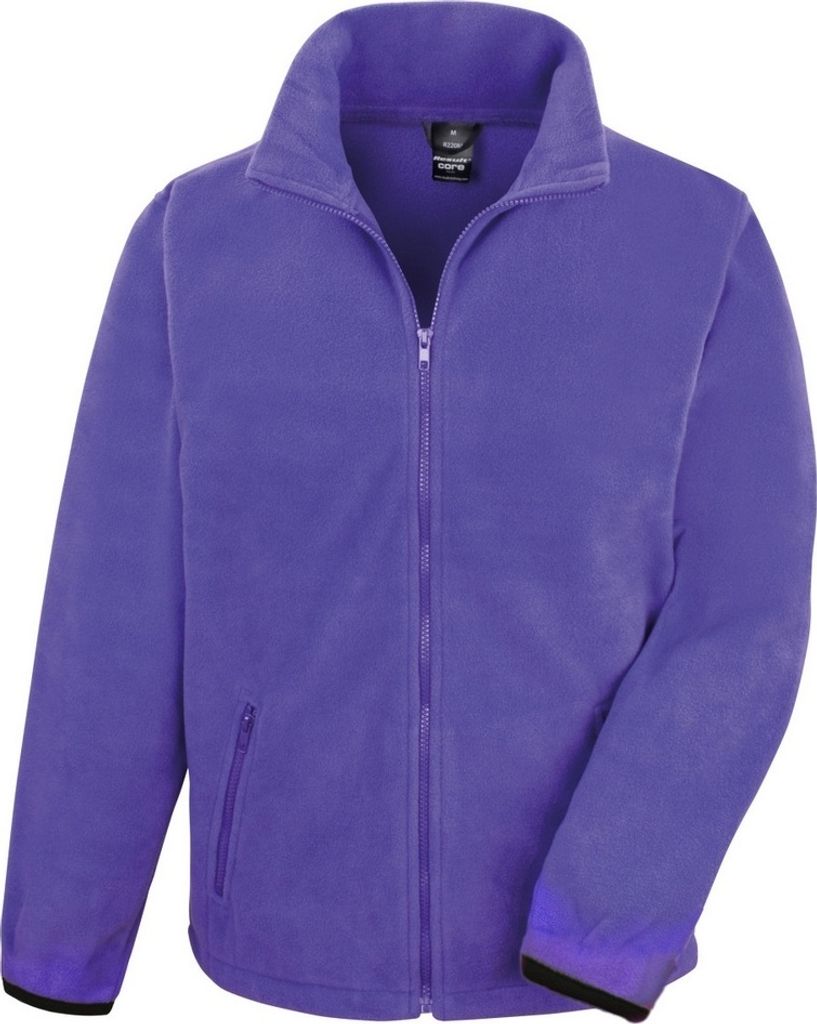 Result Core Herren Fleece-Jacke BC912 (S) (Violett)
