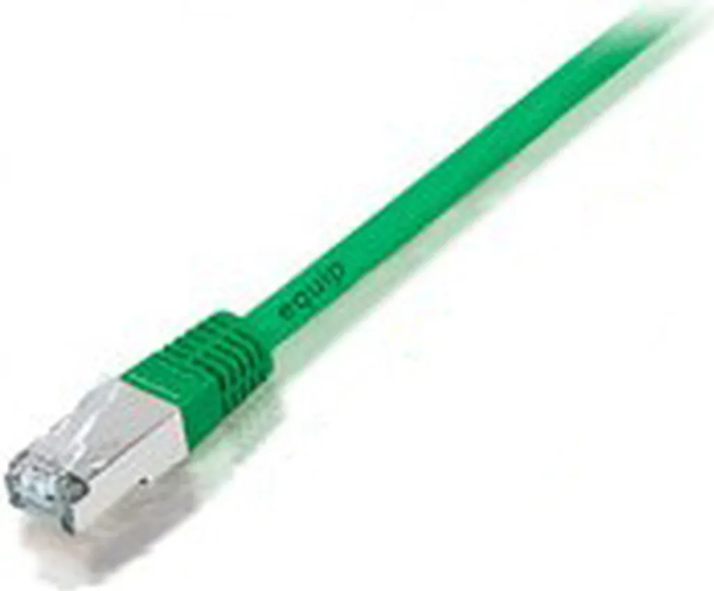 Equip Patchkabel Cat5e SF/UTP 2xRJ45 3.00m grün PVC Polybeutel