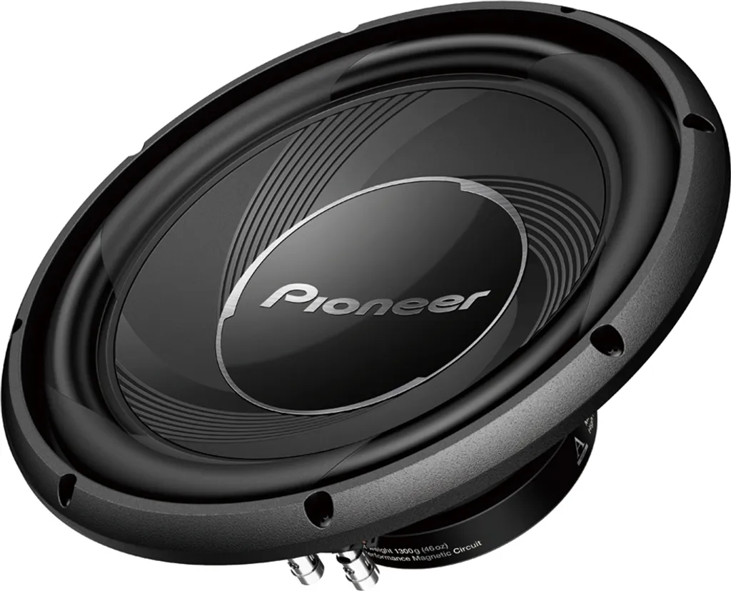 Pioneer TS-A30S4 Subwoofer 30cm Série A 1400W pour Basses Puissantes