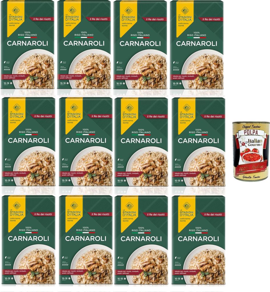 Le Stagioni D'Italia Riso Carnaroli Reis 12x1kg + Italian Produktbild 