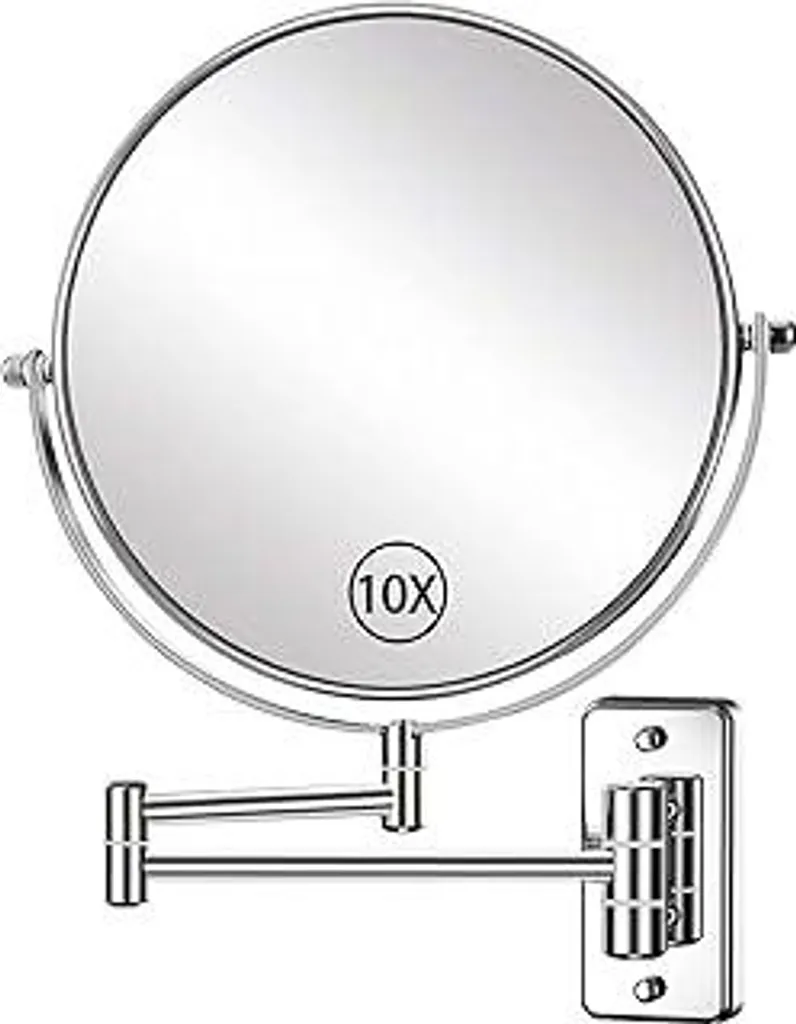 AusDaur Specchio Trucco Parete 10X 8 Pollici Cromato | Offerta Online