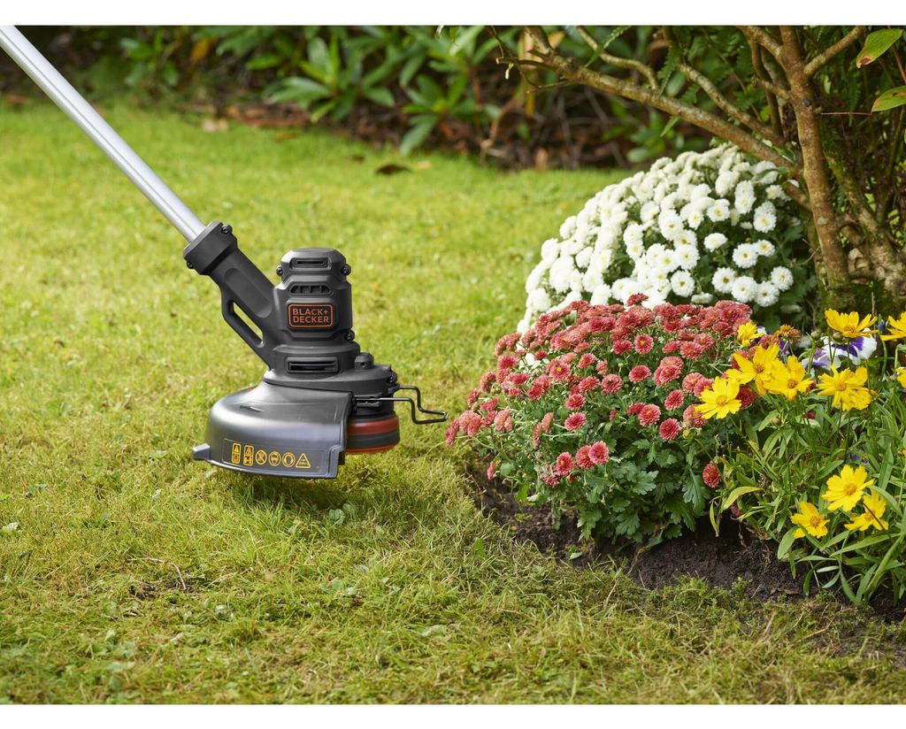 Black & Decker Elektro-Rasentrimmer,450W,25cm,Powercom Image du produit 