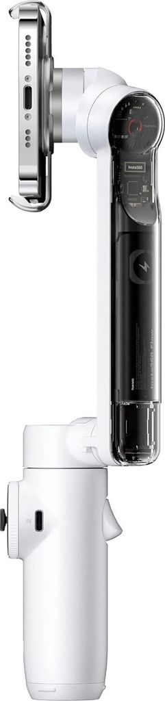 【未使用】Insta360 Flow 通常盤 サミット・ホワイト Insta360 Flow 2 Pro スマートフォン用スタビライザー 通常版 サミット