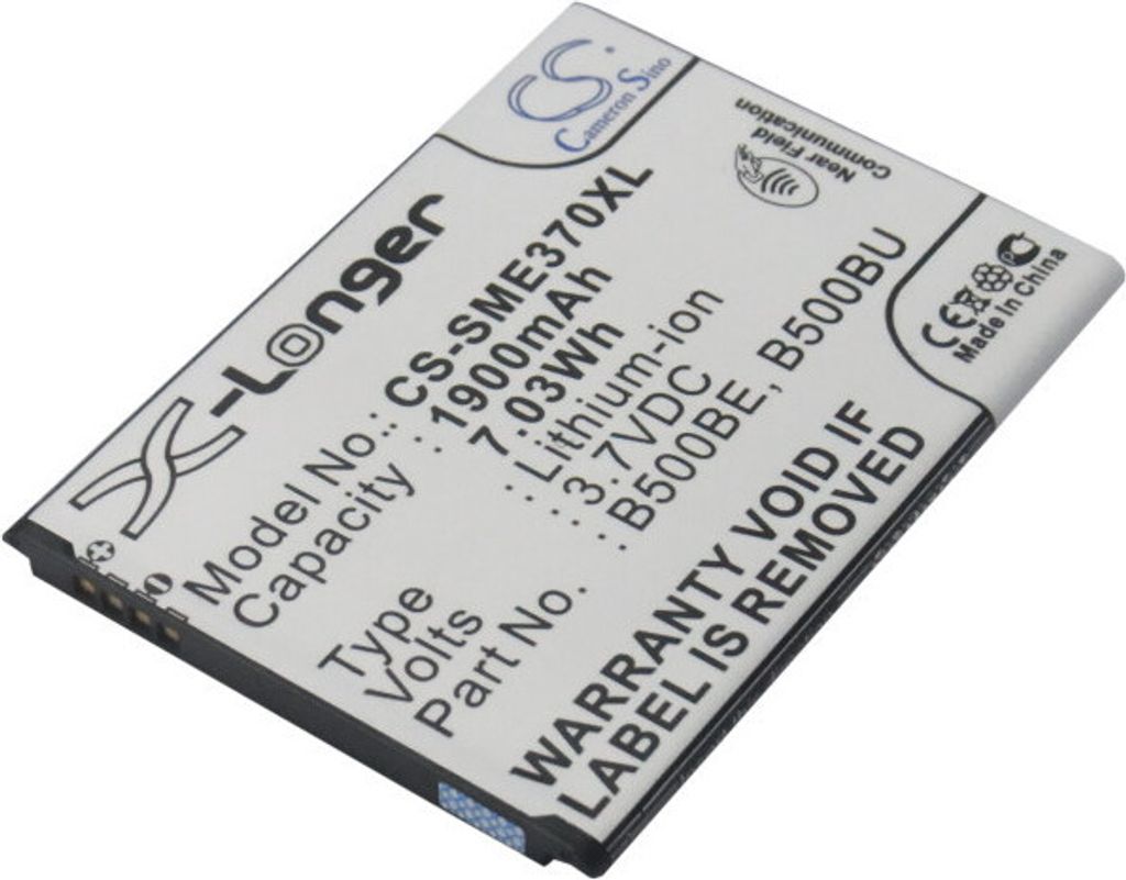 TECHTEK Akku Kompatibel mit [Samsung] Galaxy S4 Mini, Galaxy S4 Mini Duos, Galaxy S4 Mini LTE, GT-i9190, GT-i9192, GT-i9195, GT-i9197X, GT-I9197Z, GT