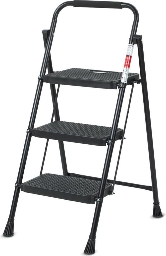 LAMART EUROSTEP Składane schody stalowe, 3 stopnie LT8097 Zdjęcie produktu 
