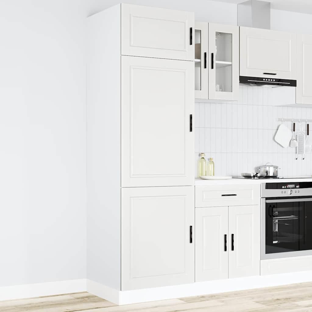 vidaXL Armadio da cucina Porto in legno bianco Immagine del prodotto 
