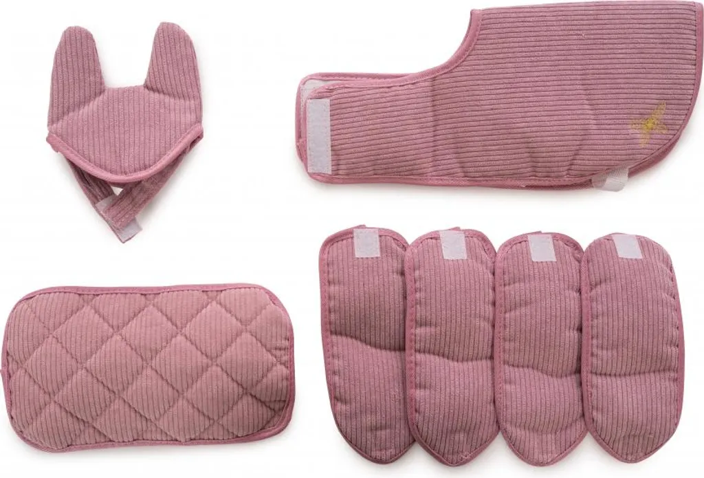 Accessoires Mini Cheval Corduroy Rose - Textile Doux By Astrup 30cm