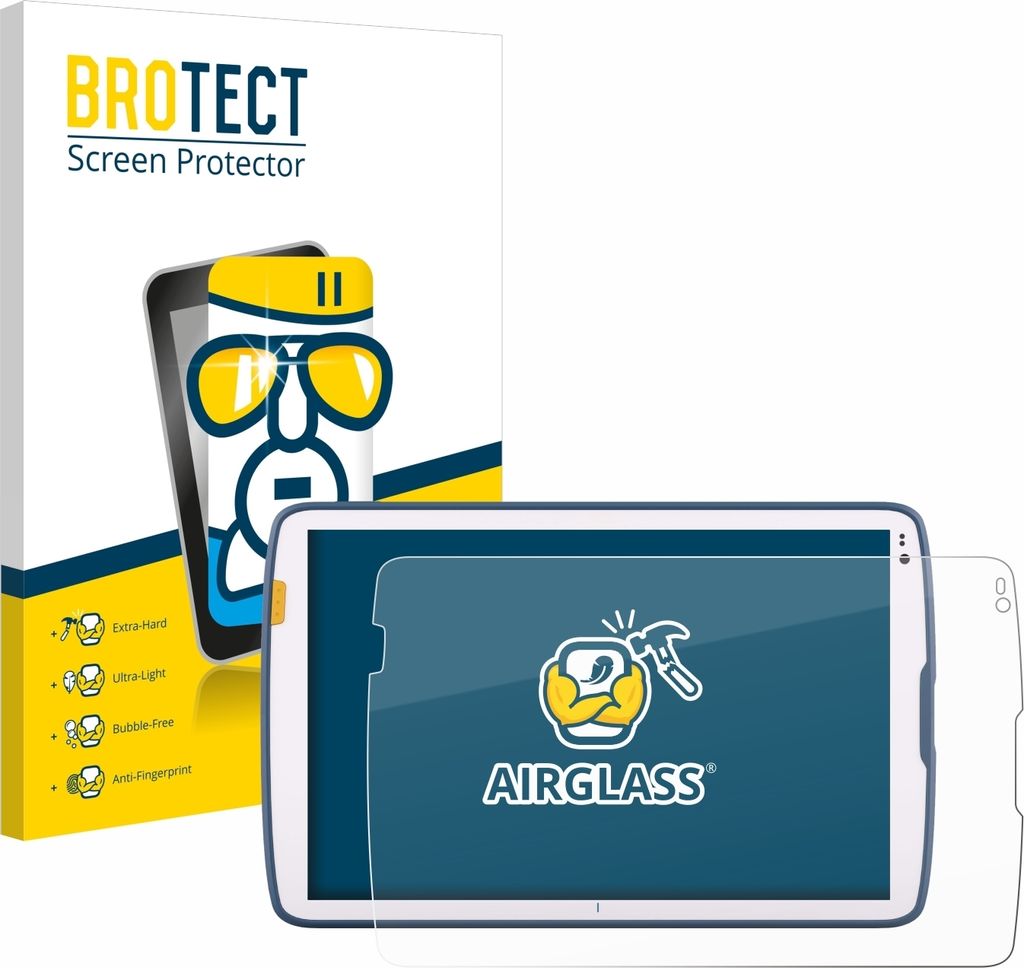 BROTECT Schutzglas für Zebra ET45 10.1" Schutzfolie Panzer Folie Glas Display Schutz klar