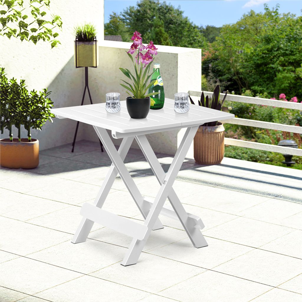 DEUBA® Składany stolik boczny Adige 50x45x43 cm Składany Zdjęcie produktu 3