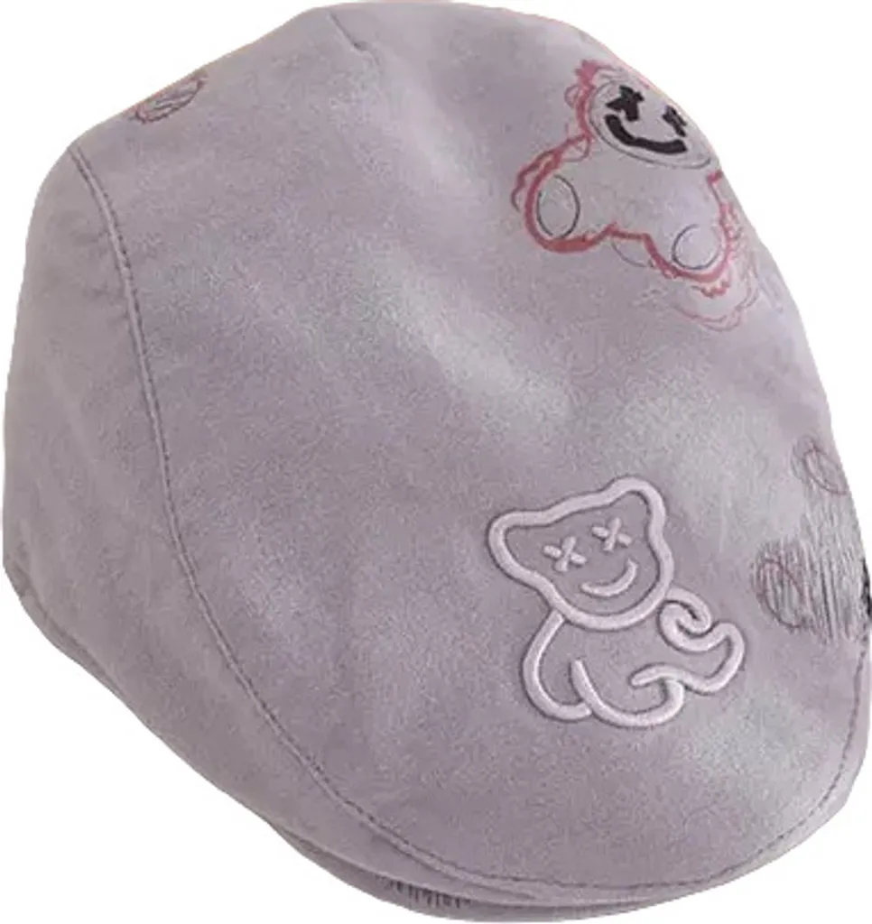 Berretto con Visiera per Bambini Bear - Grigio, Stile e Comfort KP22162