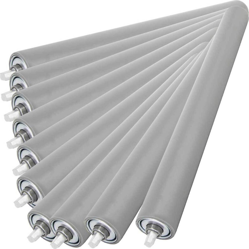 SCHMIDT systemprofile 10x Tragrolle 400mm Ø 42mm Rolle für Rollenbahn