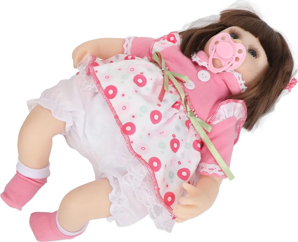 Poupée Reborn haute simulation 42 cm avec articulations flexibles