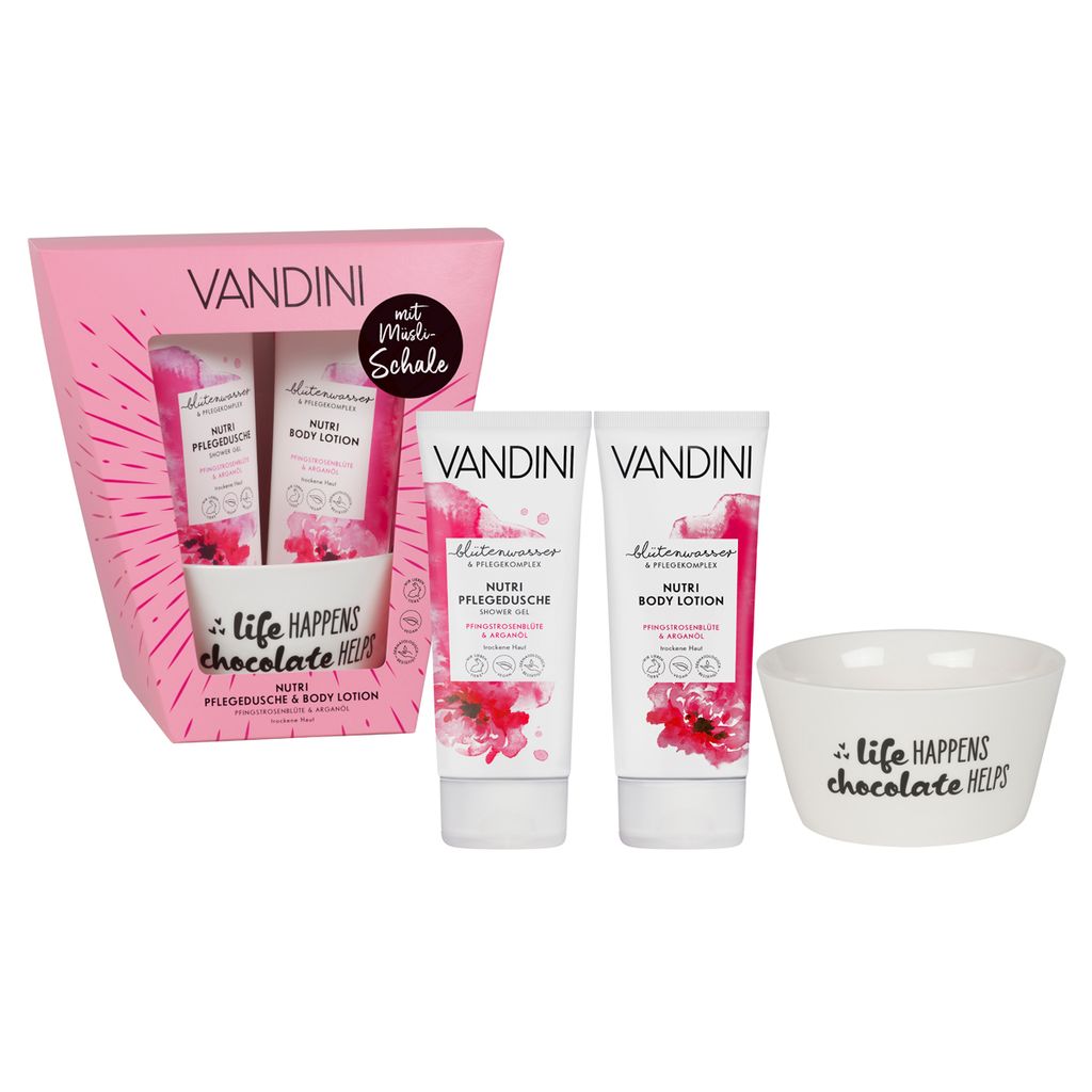 Vandini Geschenkset Müslischale Nutri