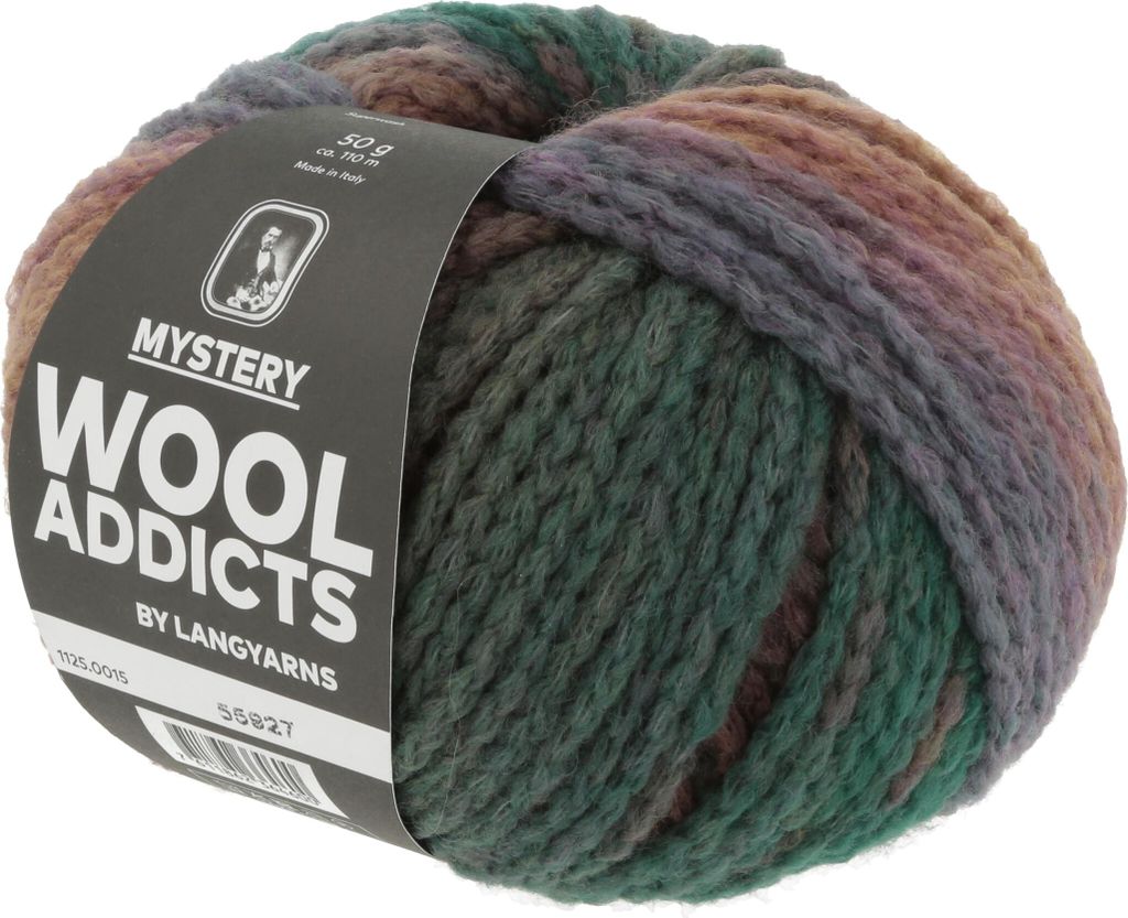 Lang Yarns - Mystery 0015 brown green violet