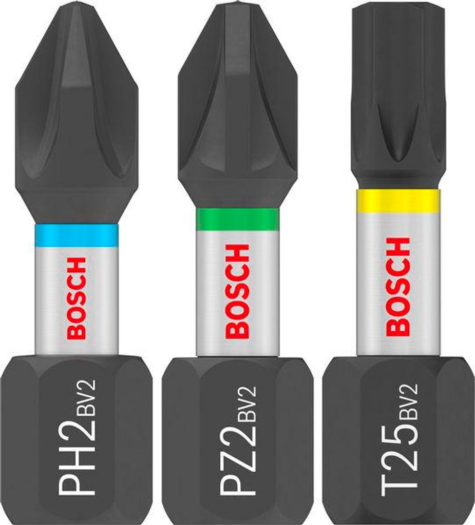 PRO Impact Bit Set, 25 mm, Display, 10 x 25-tlg