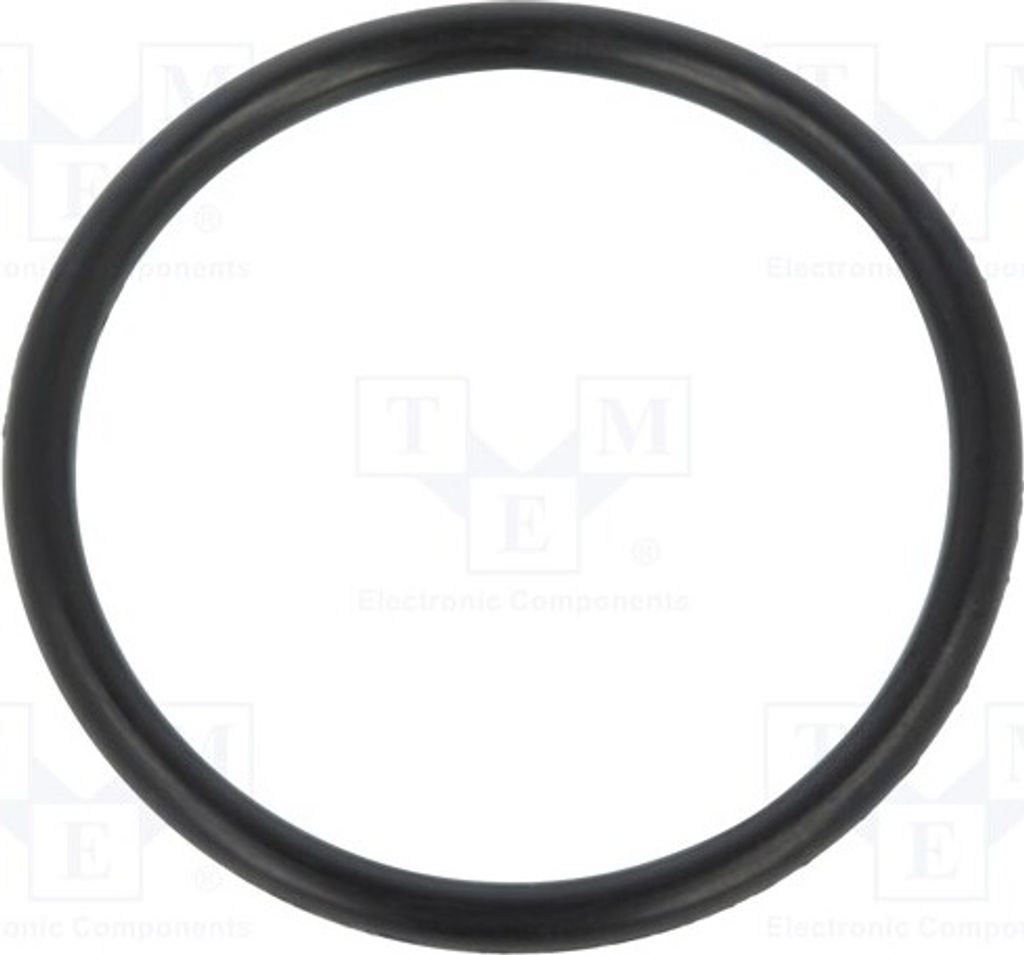 10x O-ring Dichtung schwarz NBR Thk: 2mm ØInn: 24mm -30÷100°C 01-0024.00X 2