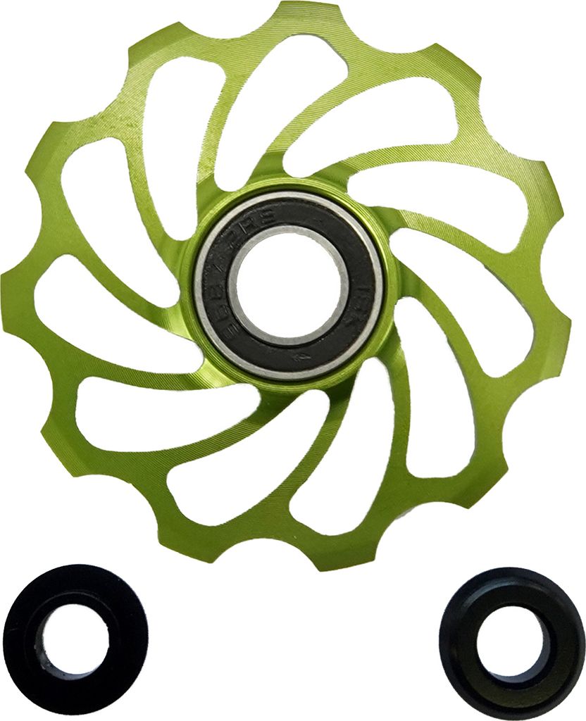 F26 Storm SL Schaltwerksrolle 11T Alu Grün