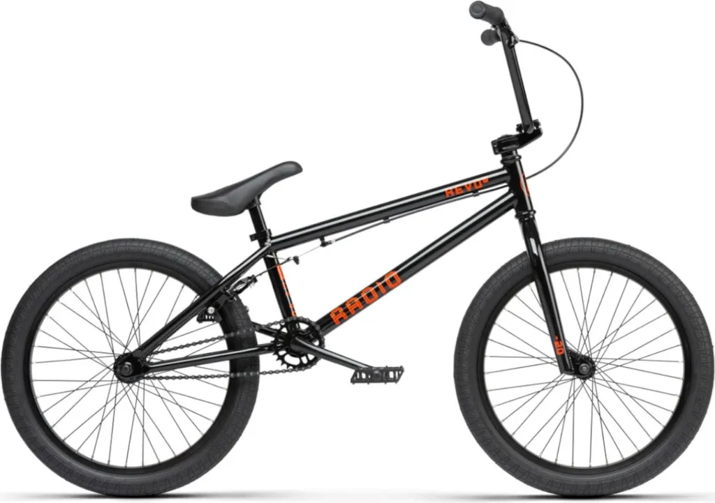 Vélo Revo BMX RADIO Diamant 20 pouces monovitesse Noir Intense