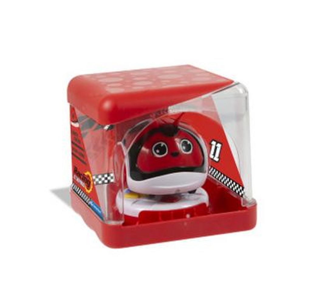 Clementoni Racing Bug Marienkäfer Spielzeug Roboter, programmierbar, mit Fernbedienung, 115x108x115mm, ab 4 Jahren