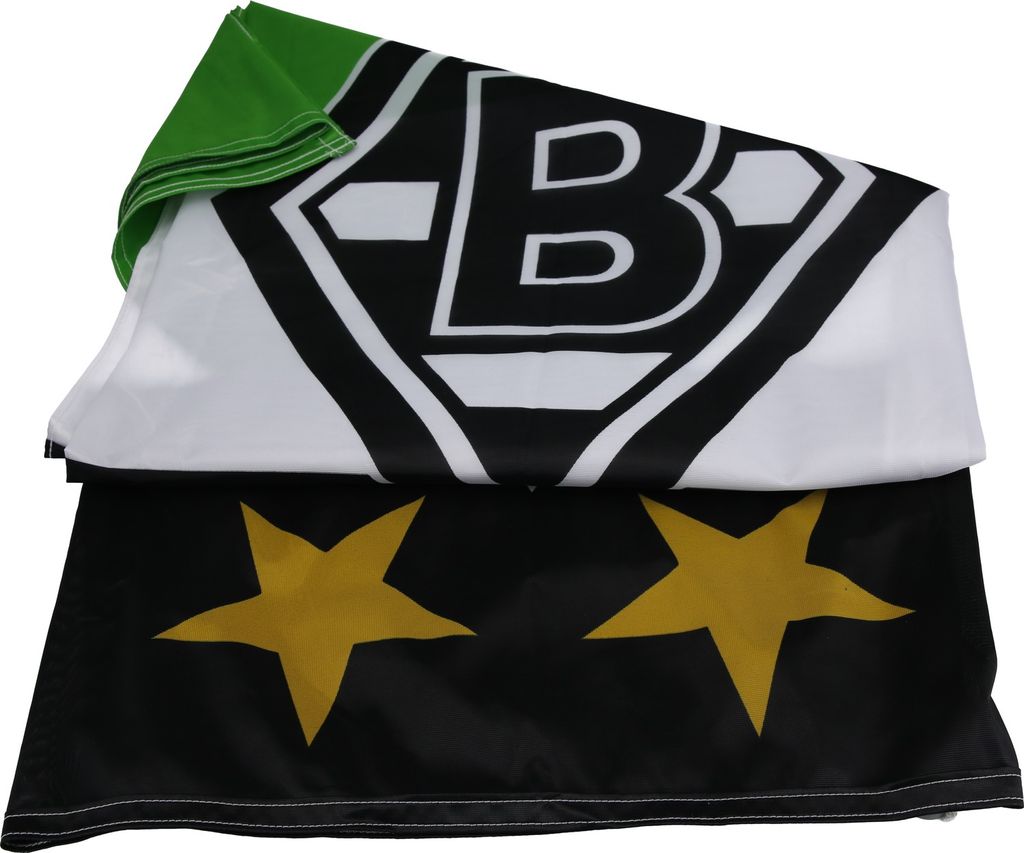 VfL Borussia Mönchengladbach Hiss-Fahne „Unzähmbar" 150 x 100 cm 