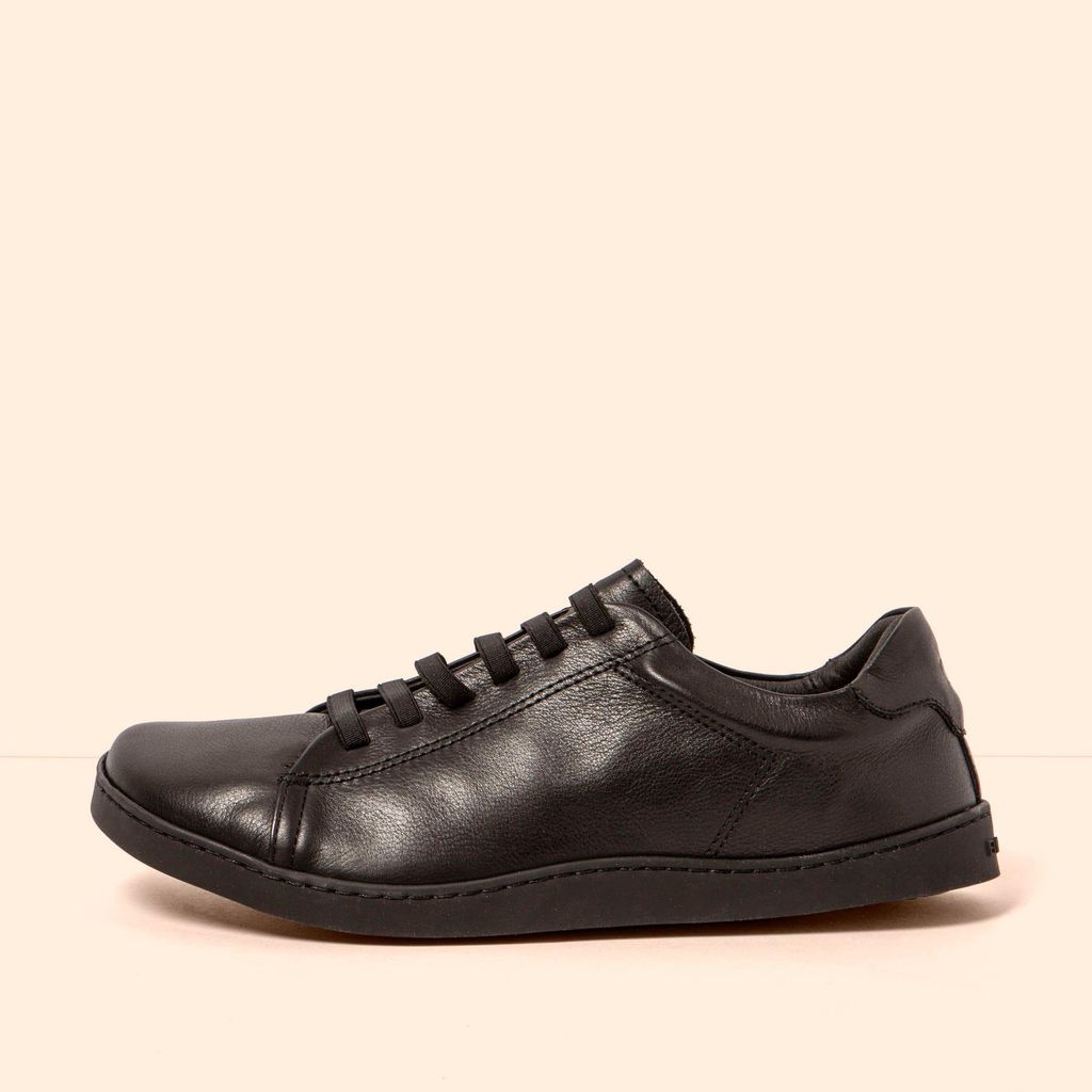 El Naturalista Schuhe Damen/Herren N5910 SOFT NAPPA BLACK/ ORIGEN Farbe Schwarz