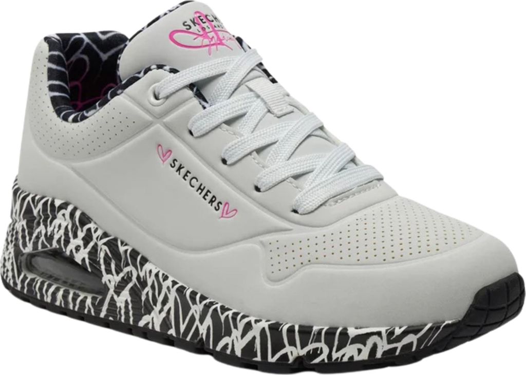 SKECHERS UNO Damen Sportschuhe 155506-WBK - weiß r. 38 Produktbild 