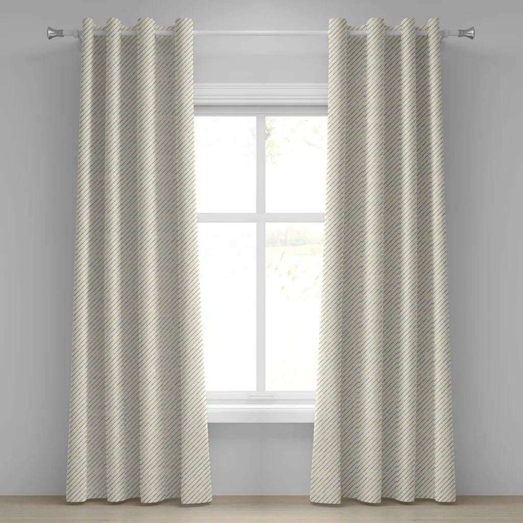 Rideau moderne 280x175 cm pour masquer le vis-à-vis avec style et éclat