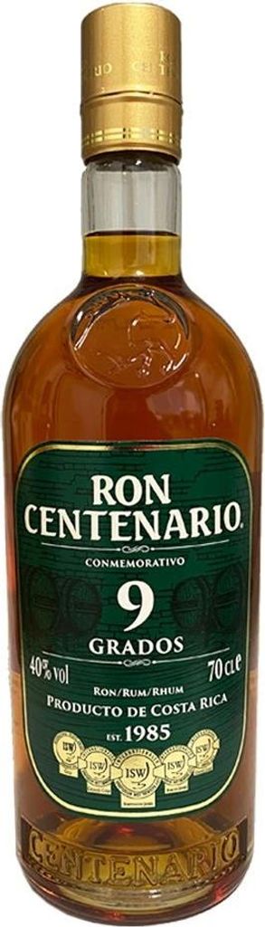 Ron Centenario 9 Years 700ml 40% Vol.