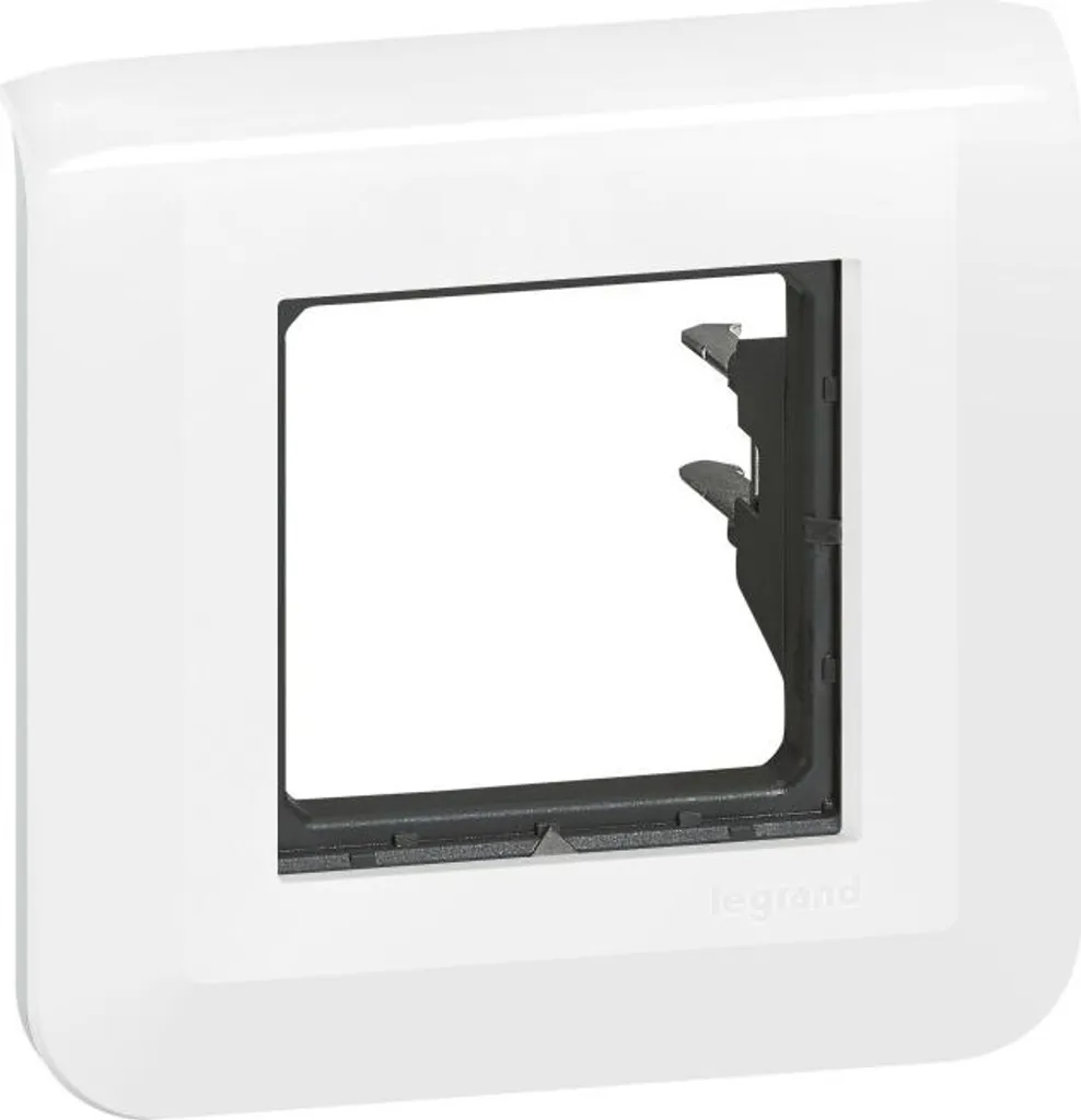 Porta artigli e piatto singolo per mosaico, LEGRAND, bianco