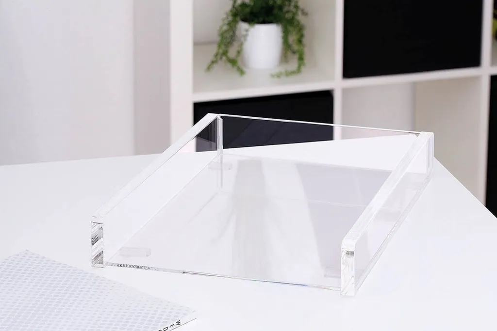 Bac à courrier transparent A4 WEDO Cristallic pour tri de documents - 2