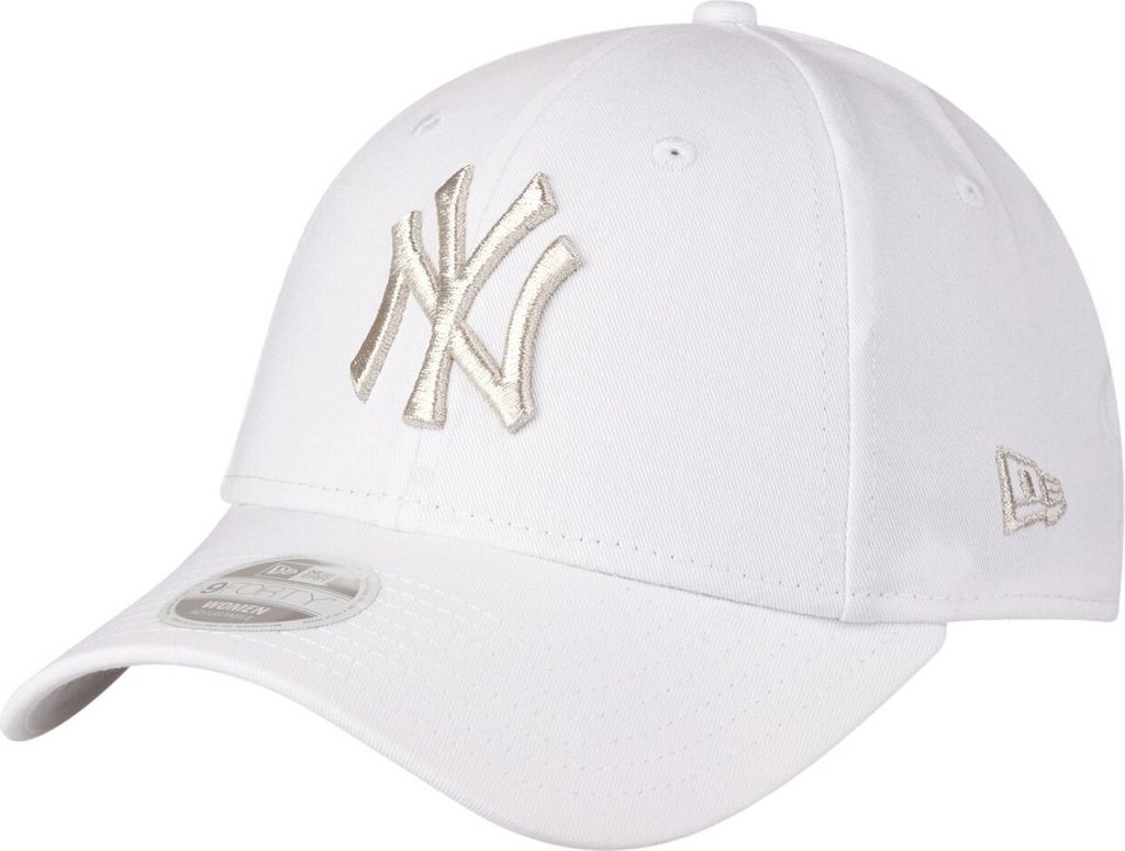 New Era 9Forty Damen Cap - New York Yankees weiß / silber Produktbild 