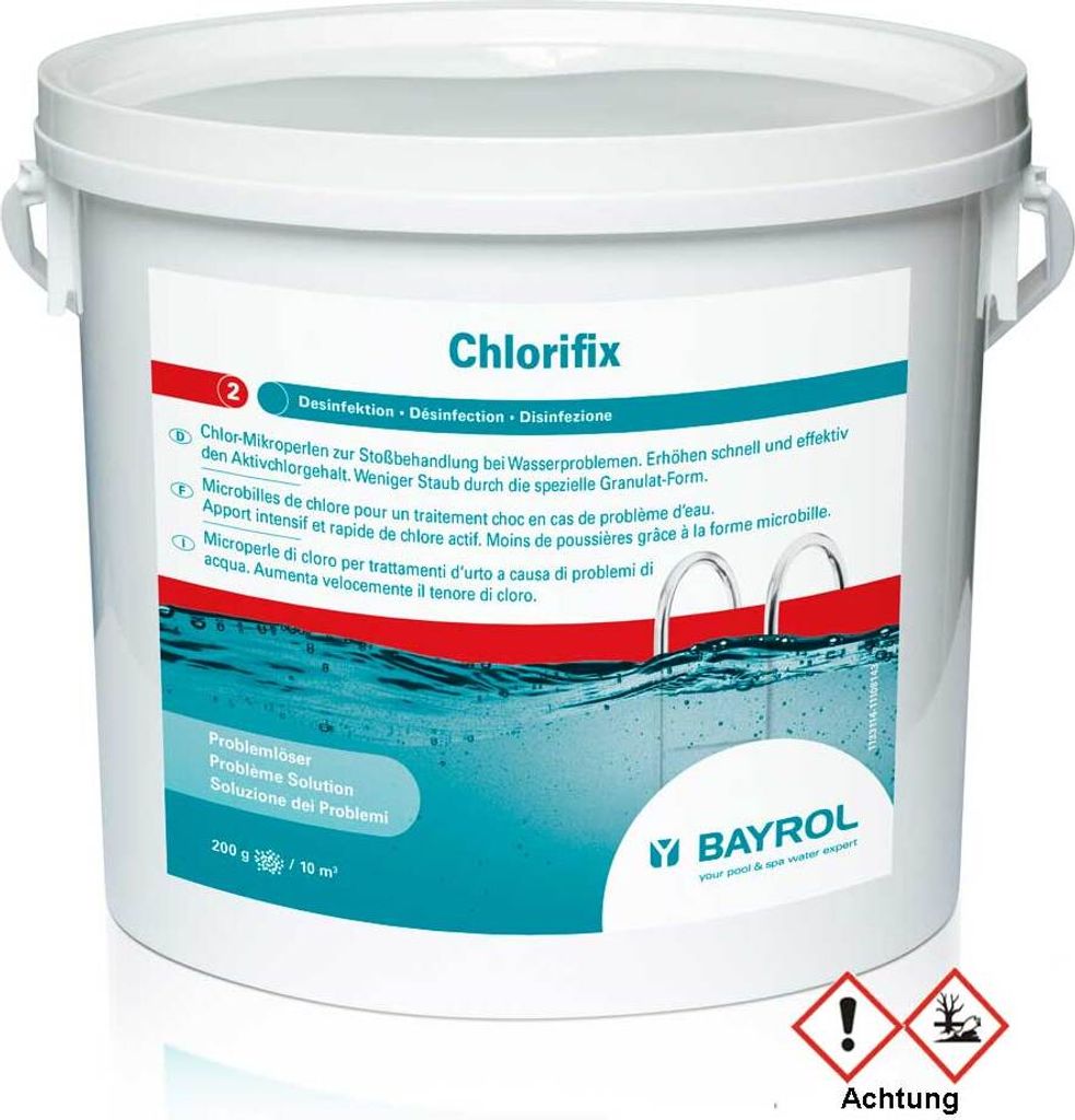 Bayrol Chlorifix Compact Wasserdesinfektionmittel mit Chlor Produktbild 