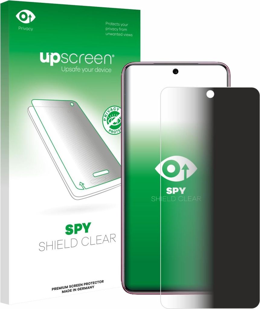 Für Vivo V60e Sichtschutzfolie Schutzfolie upscreen Anti-Spy Privacy Sichtschutz Blickschutz Display Schutz Folie Blaulichtfilter