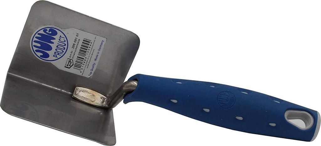 Jung Henkelmann Inneneckenkelle rostfreier Edelstahl Softgriff 90° Winkel 80x60