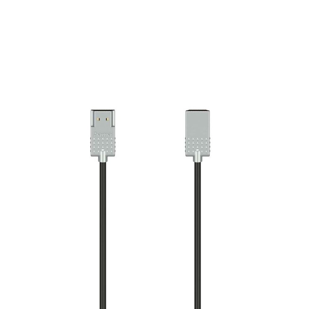 High Speed HDMI-Kabel "Ultra-Slim", 4K, Stecker - Stecker, Ethernet,