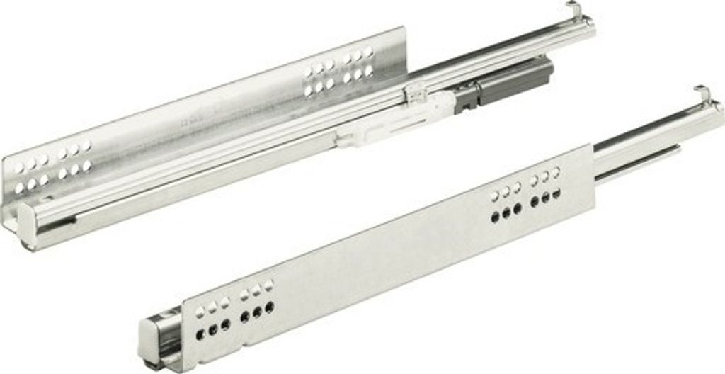 Schubladenschiene Vollauszug Quadro V6 Silent System 500 mm Produktbild 