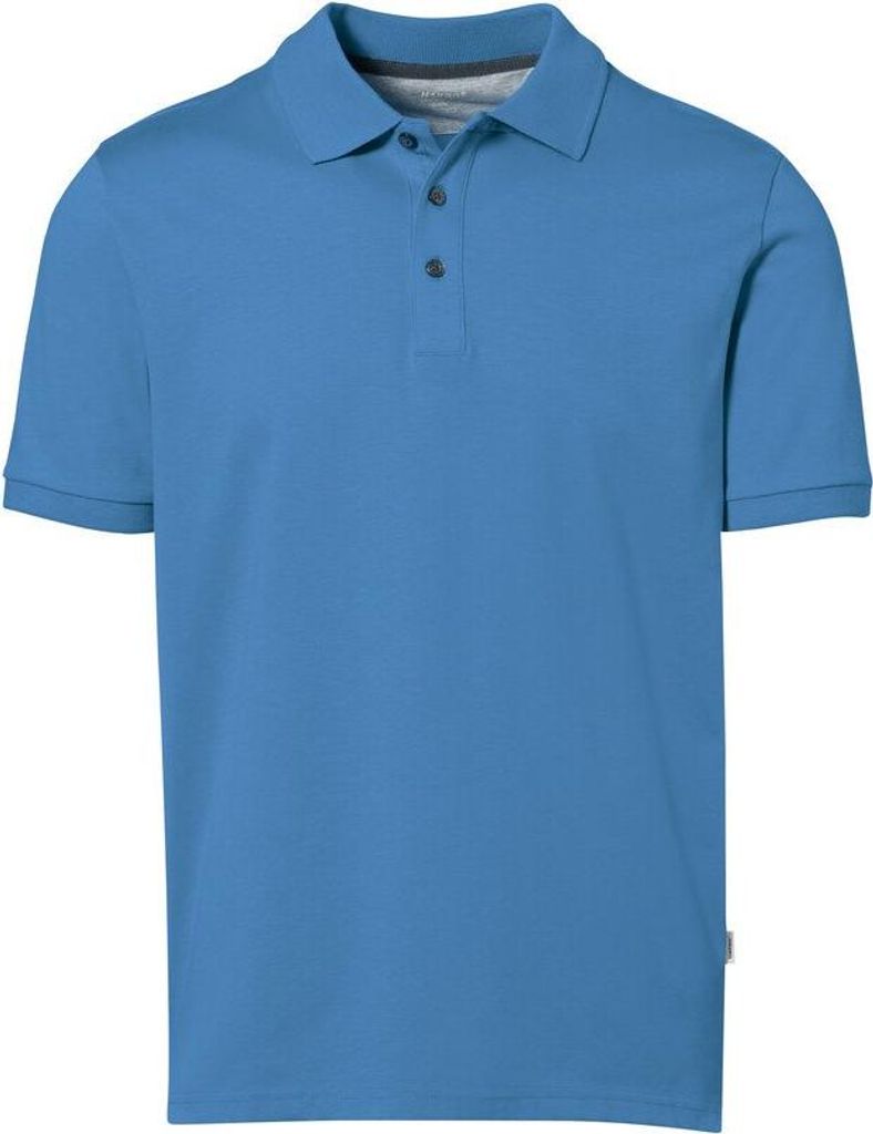 HAKRO Hakro Herren Poloshirt Baumwolle-Tec #814 Gr. L malibublau