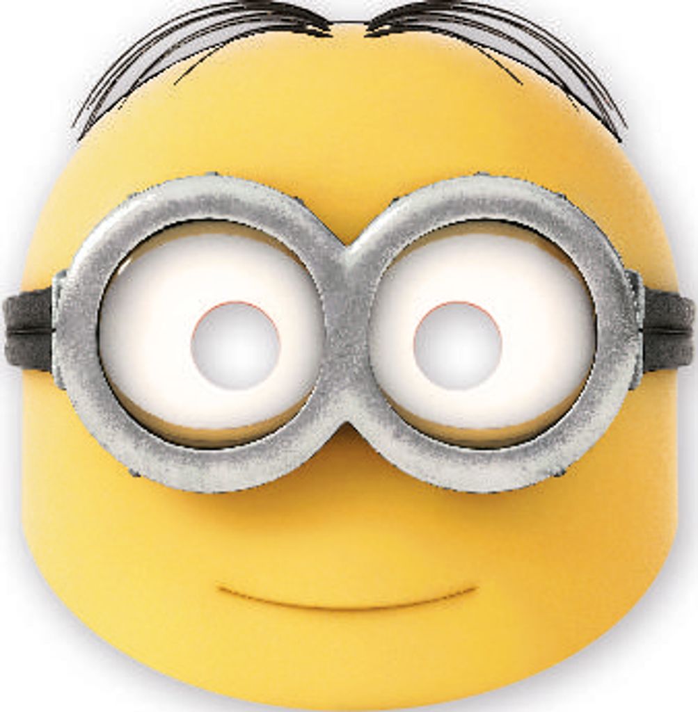 Maschere fustellate dei Minions Immagine del prodotto 