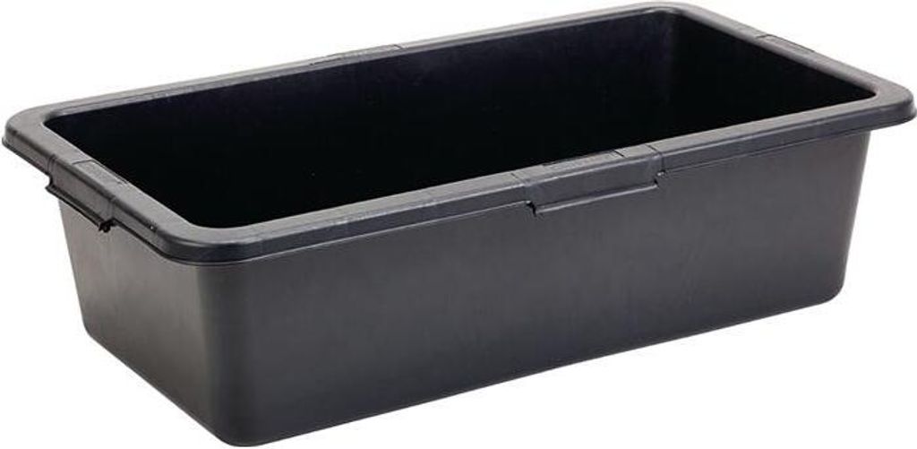 Vielzweckwanne GRIPLINE-D 40l schwarz BERDAL Produktbild 