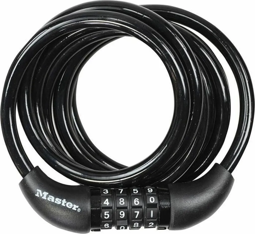 Chaîne avec cadenas Master Lock antivol efficace contre les coupes-boulons
