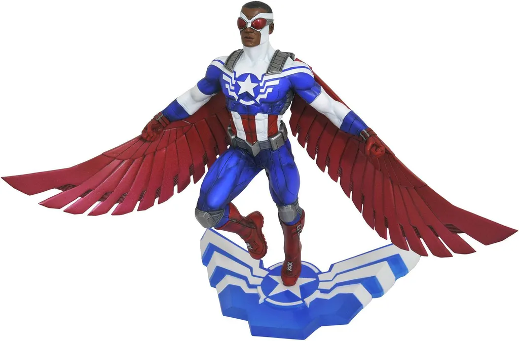 Captain America Sam Wilson 25cm : Statue Haute Qualité sans Défauts