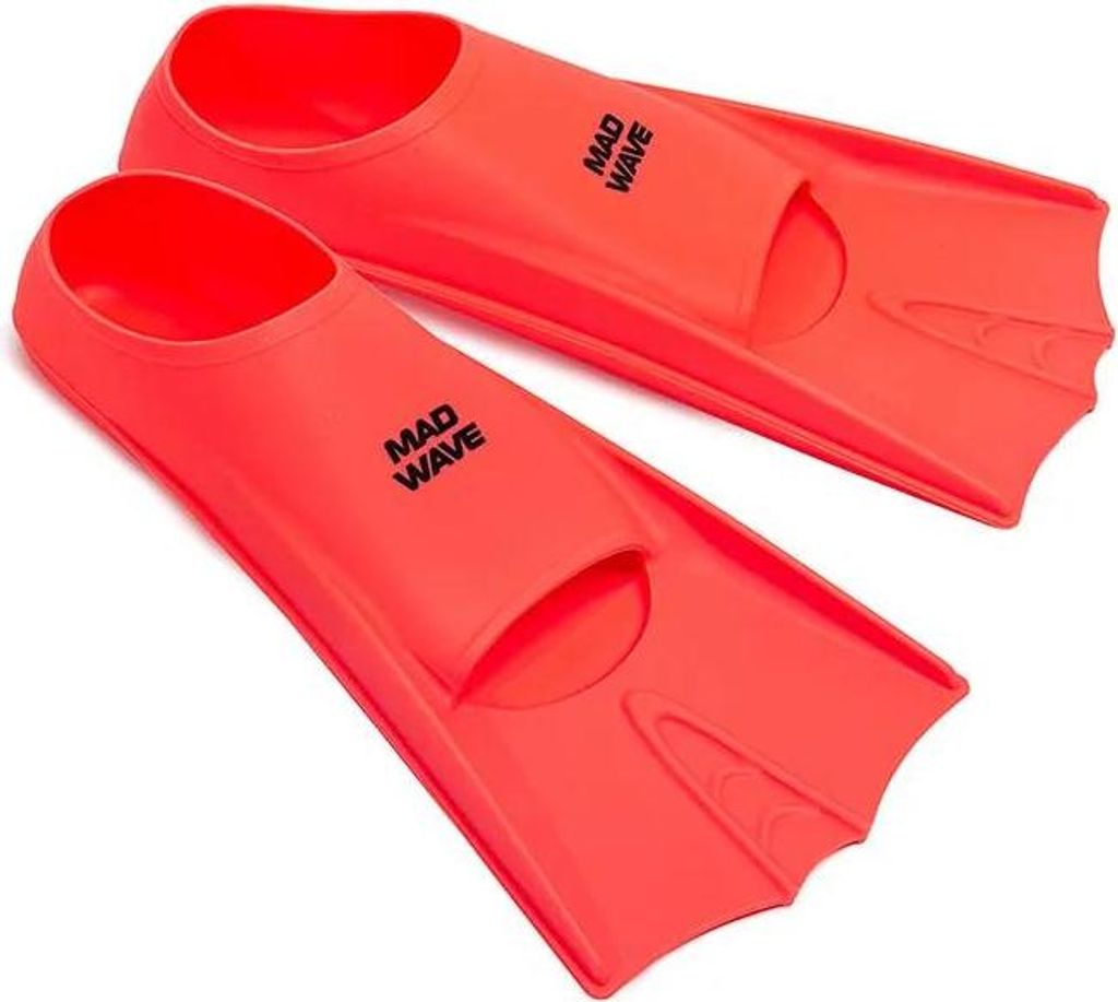 Madwave Flippers Schwimmflossen Rot EU 25-29 Kinder Rot EU 25-29