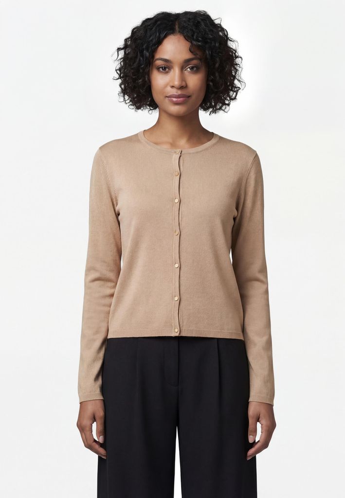 CHANCERY damen strickjacke - beige, XS/S