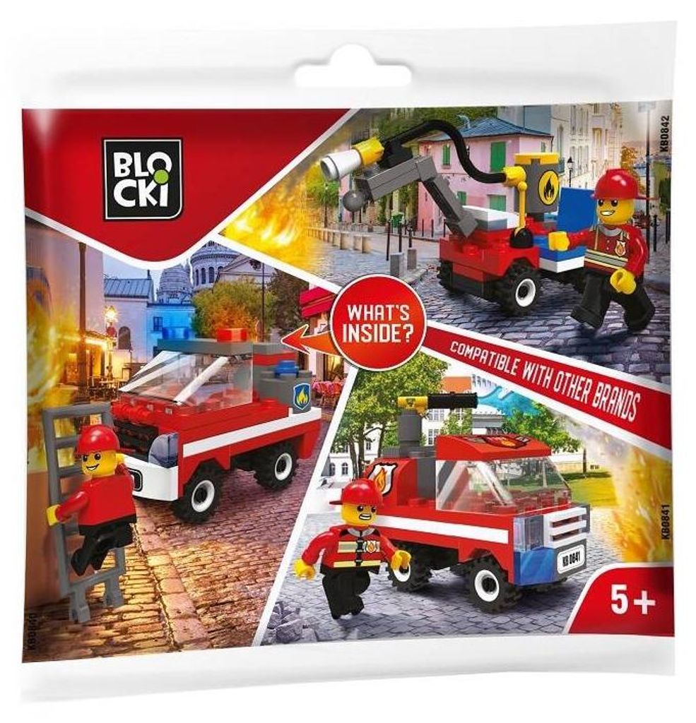 BLOCKI MyFirebrigade kit autopompa giocattolo Immagine del prodotto 