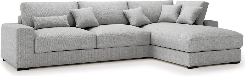 home24 Ecksofa mit Longchair