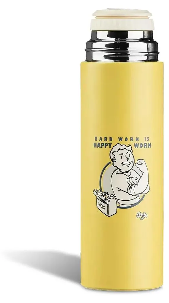 Fallout Vault-Tec DevPlus Bouteille Thermos 354 ml Isotherme en Acier - 2