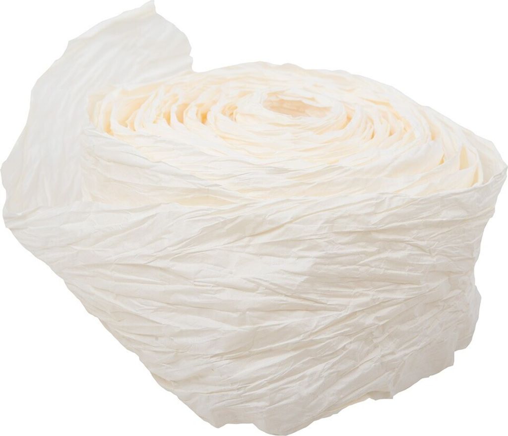 Dekolo Dekoratives Papierband für die Wohnung Dekoration für ein Geburtstagsgeschenk Ecru